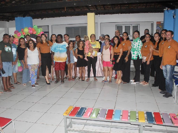 Abertura do ano letivo da Educação de Jovens e Adultos-EJA.